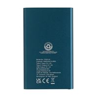 POWERBANK 4000 mAh in pla/alu riciclati RCS Type-C